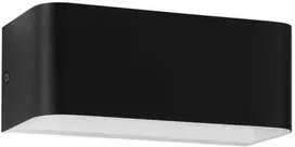 Sieninis šviestuvas Sieninis LED šviestuvas EGLO SANIA 4, 10 W, 1300 lm, 3000 K, juodos sp, 20 x 8 x 9 cm