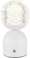 Stalinis LED šviestuvas GLOBO JULSY, 2,5W,2700/4000/6500K,243lm, įkraunamas,USB,baltos sp.