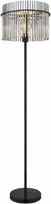 Toršeras GLOBO GORLEY, 1xE27, 60W, 230V, laidas 1,8m, metalinis, juodos sp, ø38x152cm