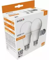 LED lemputės AVIDE, E27, A60, 13W, 4000K, 1521 lm, 2 vnt