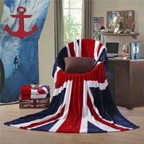 Union Jack flanelinis pledas dovanoms ir grupiniams pirkimams 150x200 cm