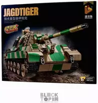Nuotoliu valdomas konstruktorius tankas "Jagdtiger"