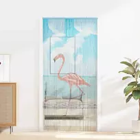 Kenkėjų Durų Užuolaida multicolor 200 x 100 cm Bambukas
