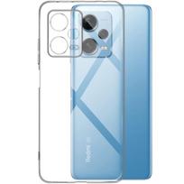 Case - Phonillico® - Xiaomi Redmi Note 12 PRO PLUS 5G - Silicone Gel TPU - Ultra Slim - Transparent skaidri