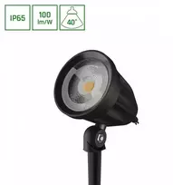 Spectrum Įsmeigiamas lauko šviestuvas 6W, LED, 3K, 600lm, IP65,juodas