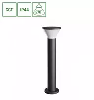 Spectrum Pastatomas lauko šviestuvas 6W GU10 CCT 450lm IP44 juodas
