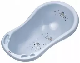 MALTEX vonia 84cm su kamščiu Banginis satino mėlynas