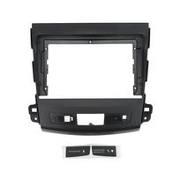 9 colių automobilio panelės radijo skydelio montavimo plokštelė Facia konsolės adapterio dangtelio apdailos rėmelis Mitsubishi Outlander 2008–2012