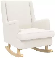 Supamasis krėslas Kreminė 62 x 80 x 85 cm Bouclé