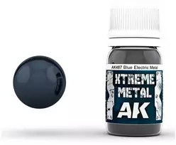 AK Interactive Xtreme Metal Metallic Mėlyna emaliniai metaliniai dažai 30ml