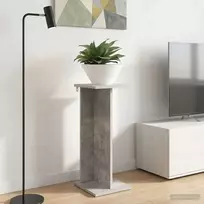 Augalų stovas Betono Pilka 25 x 25,5 x 60,5 cm Dirbtinė mediena