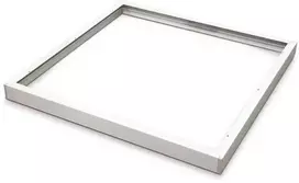 Bikuvalt LED panelės rėmelis CLICK, baltas, 60x60cm, 73mm aukščio