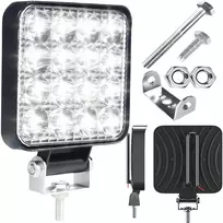 Lampa Halogeninis LED darbo žibintas, 48 W, prožektorius, vandeniui atsparus, 16 diodų