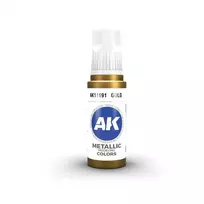 AK Interactive 3rd Gen akriliniai dažai auksinė 17ml AK11191