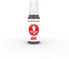AK Interactive 3 kartos Splintermuster Žalias Spots akriliniai dažai 17ml