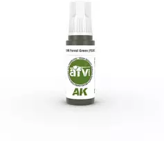 AK Interactive Forest Žalias FS34079 AFV akriliniai dažai 17 ml