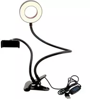 Lampa Selfie lempos LED žiedinis telefono apšvietimas -e535