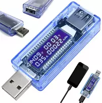 Miernik USB voltmetras, ampermetras, įtampos testeris