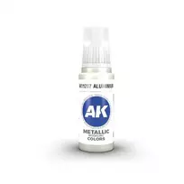 AK Interactive 3rd Gen akriliniai dažai Aliuminio, 17 ml