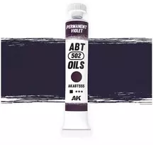 Ak Interactive Aliejiniai dažai ABT Permanent Violet 20ml violetinė modeliavimo efektams