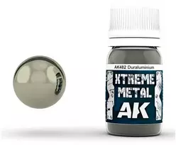 AK Interactive Duraluminium Xtreme Metal emaliniai dažai 30 ml (AK482)