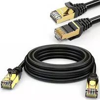 LAN tinklo kabelis RJ45 cat 6a interneto kabelis UTP maršrutizatorius susukta pora 15 m