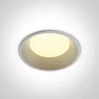 12W LED įleidžiamas šviestuvas, baltas, 3000/4000/5000K, 10109D/W/V