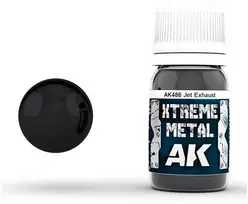 AK Interactive XTREME METAL Jet Exhaust metaliniai emaliniai dažai 30ml
