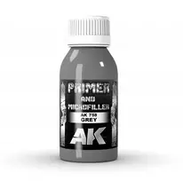 AK Interactive pilkas gruntas ir mikroužpildas aerografui 100 ml