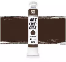 Ak Interactive AK aliejiniai dažai „Dark Mud“ – tamsus purvas modelių efektams