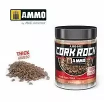 AMMO by MIG Jimenez AMMO MIG kamštinės uolienos granulės dioramoms, stambios, 100 ml