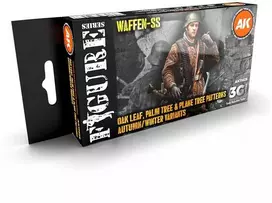 AK Interactive 3Gen akriliniai dažai Waffen-SS rudens/žiemos kamufliažui