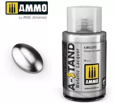 AMMO by MIG Jimenez AMMO MIG A-Stand chromo dažai Lexan, metalikas 30 ml