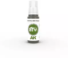 AK Interactive RAL 6003 Olivegrün akriliniai dažai AFV, 17 ml