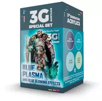 AK Interactive Wargame mėlyni plazmos efektų akriliniai dažai 3Gen