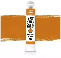 Ak Interactive AK aliejiniai dažai modeliavimui ABT502 Flesh Ocher (kūno okra)