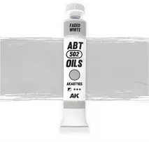 Ak Interactive ABT502 aliejiniai dažai modeliavimui Faded Baltas AKABT165