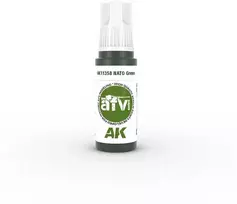 AK Interactive NATO Žalias AFV akriliniai dažai 17 ml AK11358