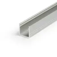 Bikuvalt LED juostos profilis SMART10 AC2/Z, anoduotas aliuminis, 2m