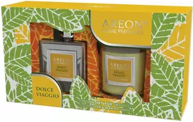 Rinkinys Kvapas 150 ml+žvakė DOLCE VIAGGIO Areon