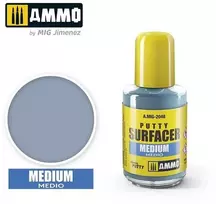 AMMO by MIG Jimenez AMMO MIG vidutinio grūdėtumo skystas glaistas Putty Surfacer 30ml