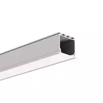 Bikuvalt LED profilis LOKOM, anoduoto sidabro sp., 2m