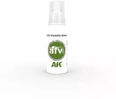 AK Interactive nuplaunami balti AFV akriliniai dažai 17 ml AK11372