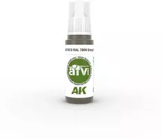 AK Interactive RAL 7008 Graugrün AFV (3-osios kartos) akriliniai dažai 17 ml