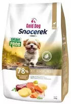 Brit GDD GOLD DOG Snocerek begrūdis Small breeds jautiena ir lašiša, bulvė – sausas Maistas šunims – 4kg