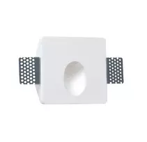 1W LED užglaistomas sieninis šviestuvas CERAMIC, baltas, 3000K, 4097200