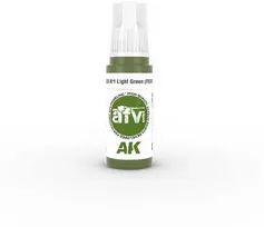 AK Interactive AFV akriliniai dažai Nº1 Light Žalias FS34151, 17 ml