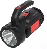 LED įkraunamas žibintuvėlis su integruotu įrankių skyriumi viduje X-MPR 6 LED2B, juodas, 6000K