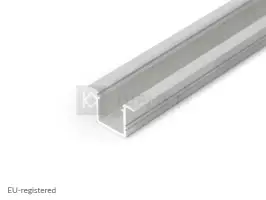 Bikuvalt LED juostos profilis SMART-IN10 AC2/Z, anoduotas aliuminis, 2m