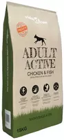 Sausas Maistas šunims, Adult Active vištiena & žuvis, 15kg